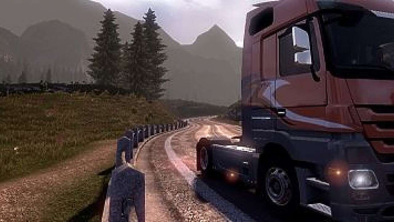 Euro Truck Simulator 2 — о погоде и смене времени суток