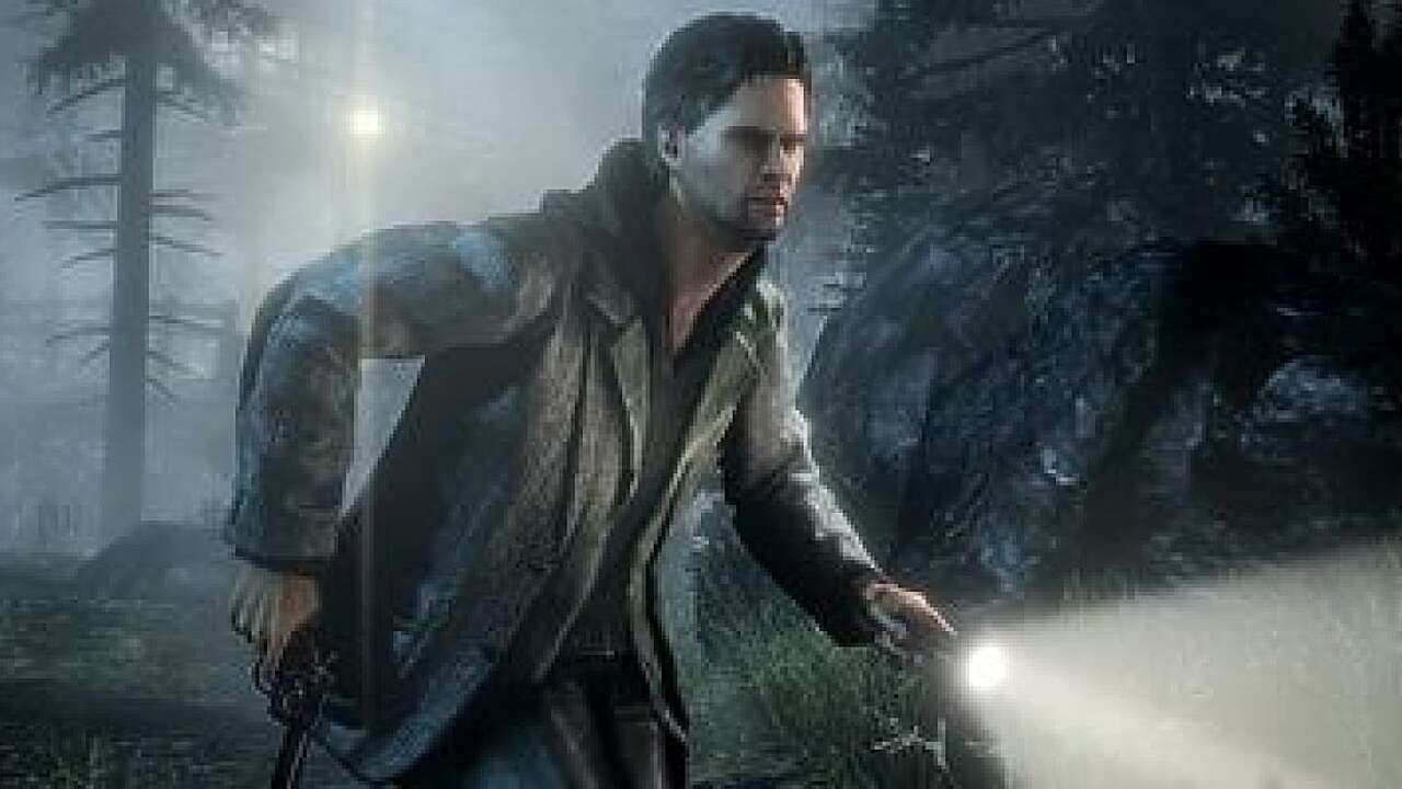 Alan Wake 2005. Alan Wake 2023.