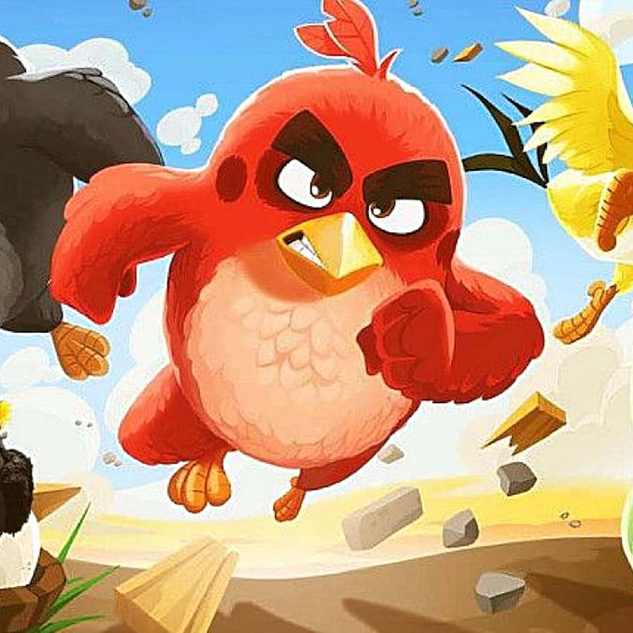 В разработке находятся три новые игры по Angry Birds