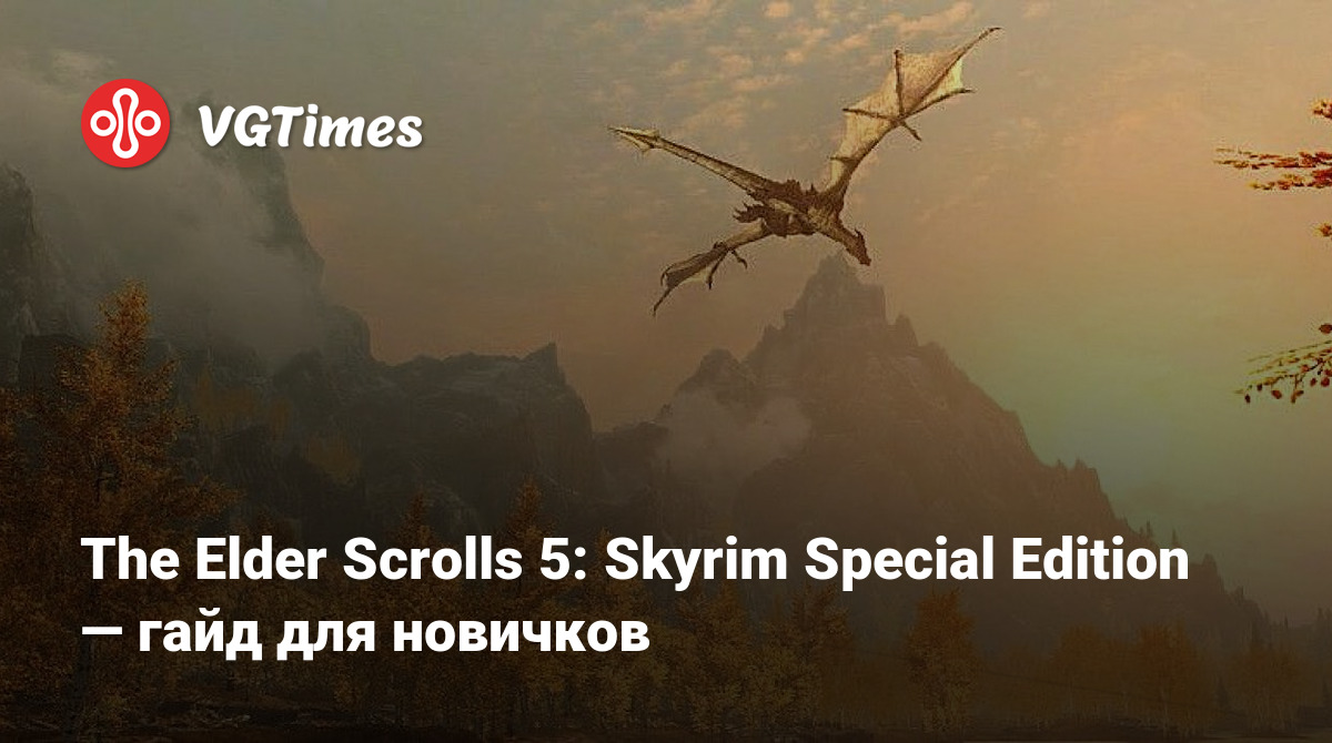 The Elder Scrolls 5: Skyrim Special Edition — гайд для новичков