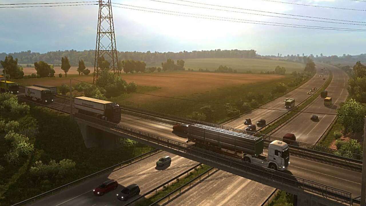 Евро трек 2 для слабых пк. С грузом по Европе 2: Автобаны Германии. Euro Truck Simulator 2 - Vive la France !.