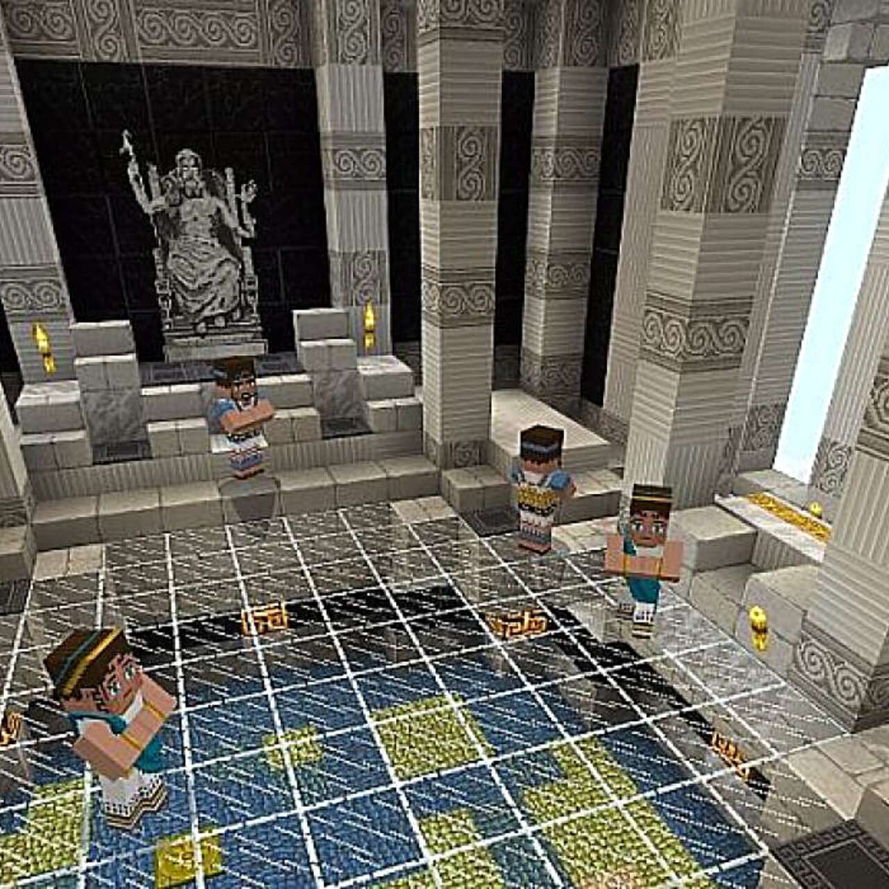 Minecraft: Pocket Edition получила древнегреческий пакет обновлений