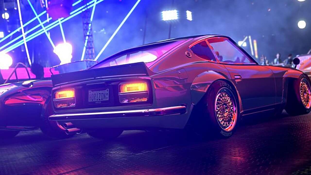 Forza horizon 4 cyberpunk машина фото 92