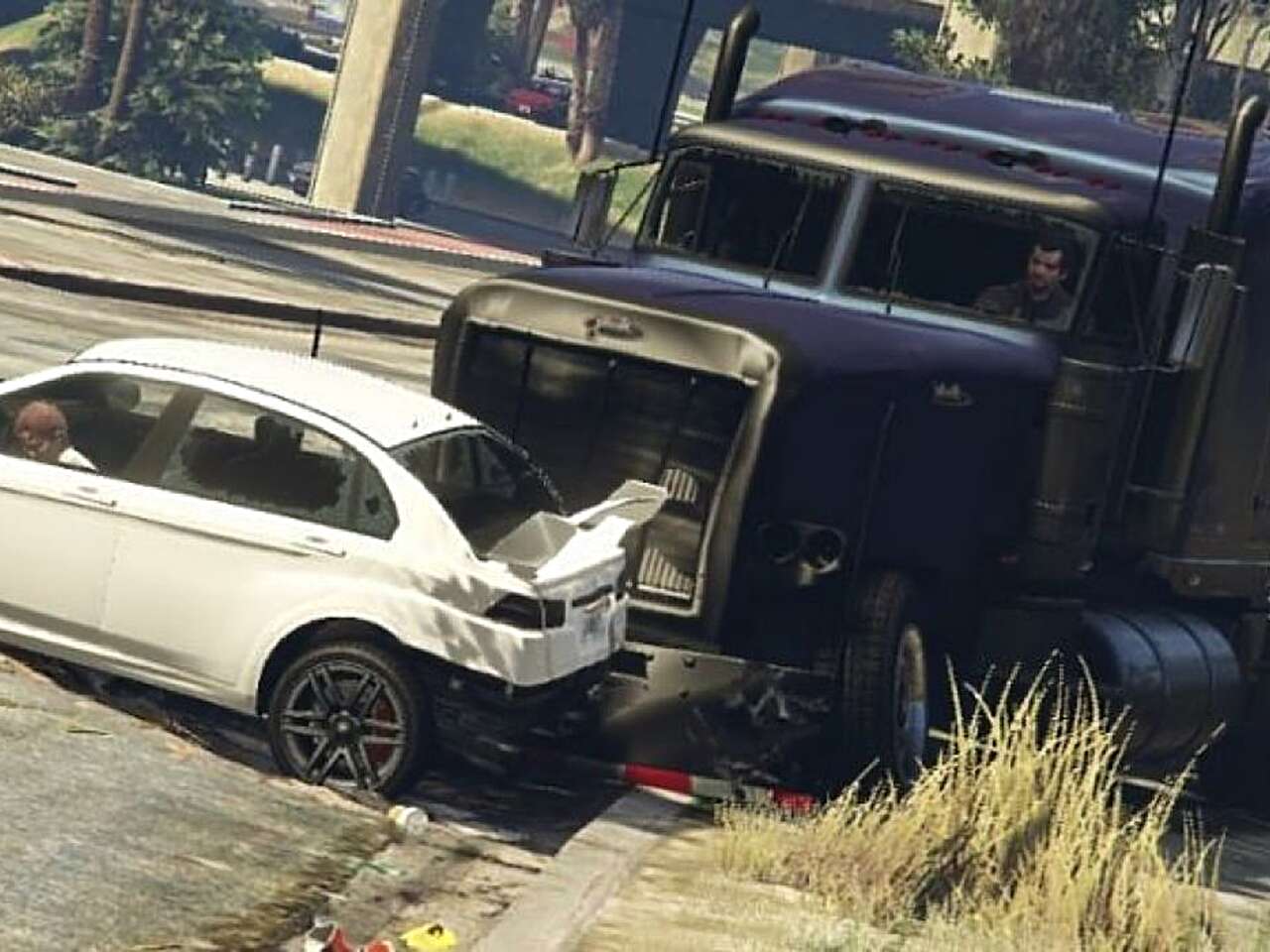 В GTA 5 обнаружили самую опасную дорогу, на которой постоянно происходят  аварии