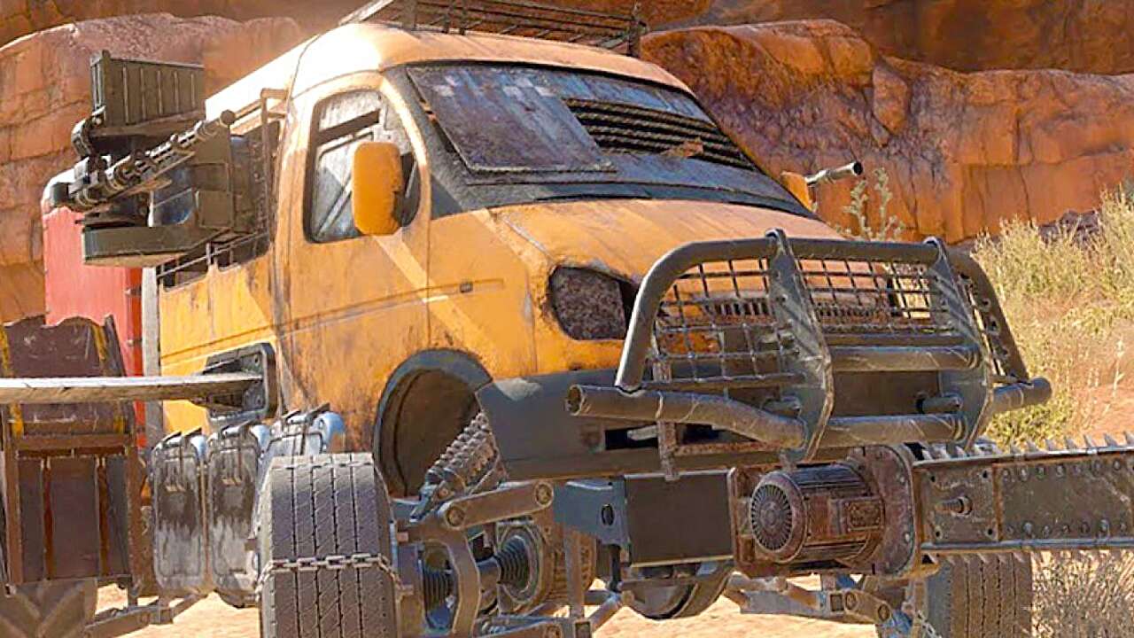 Кабина ярость Crossout