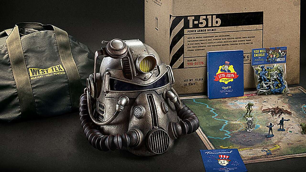 В особом издании Fallout 76 Power Armor игроки найдут работающий шлем  силовой брони