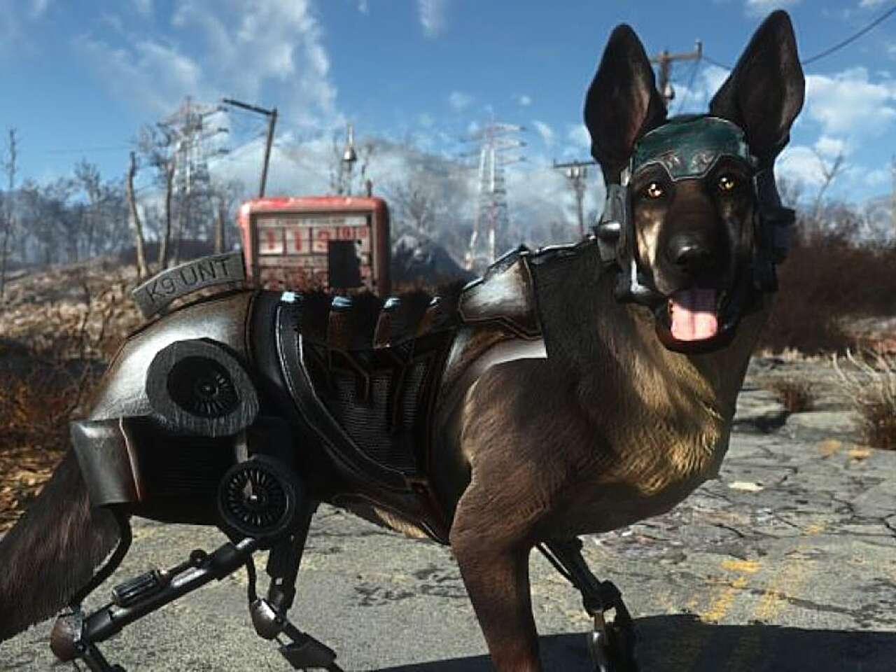 Киберпес из Fallout: New Vegas появился в Fallout 4