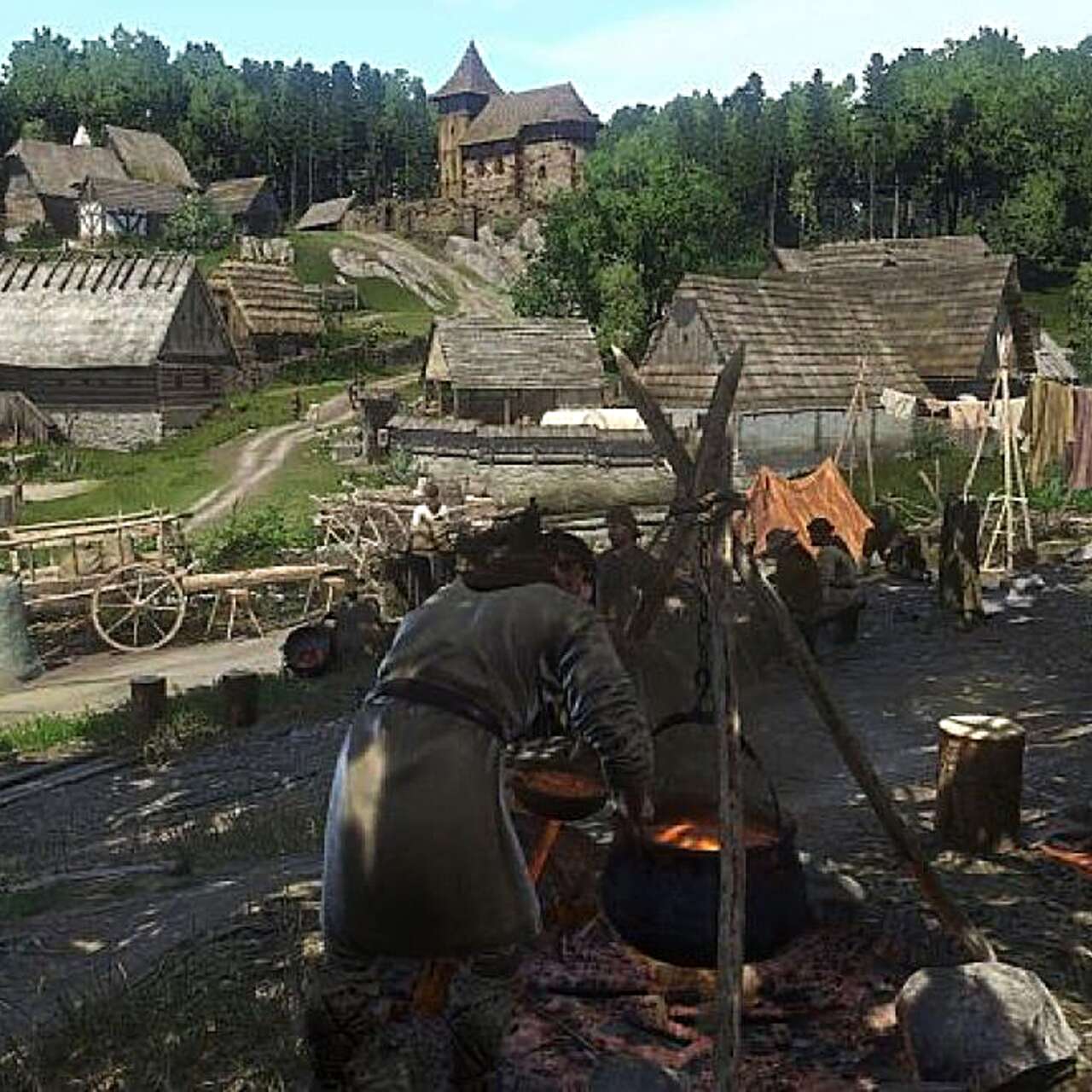 Посмотрите, как строить деревню в Kingdom Come Deliverance: From The Ashes