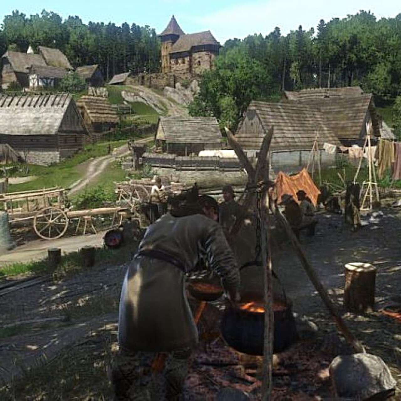 Где найти камень, уголь и зерно для строительства деревни в Kingdom Come:  Deliverance — From the Ashes