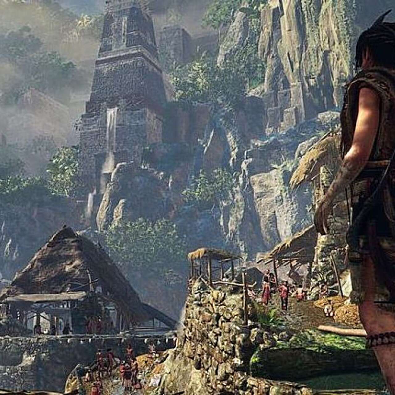 Как пройти через канатные барьеры в Shadow of the Tomb Raider