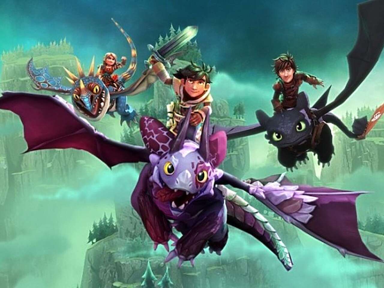 Обзор DreamWorks Dragons: Dawn of New Riders — как усыпить дракона скукой