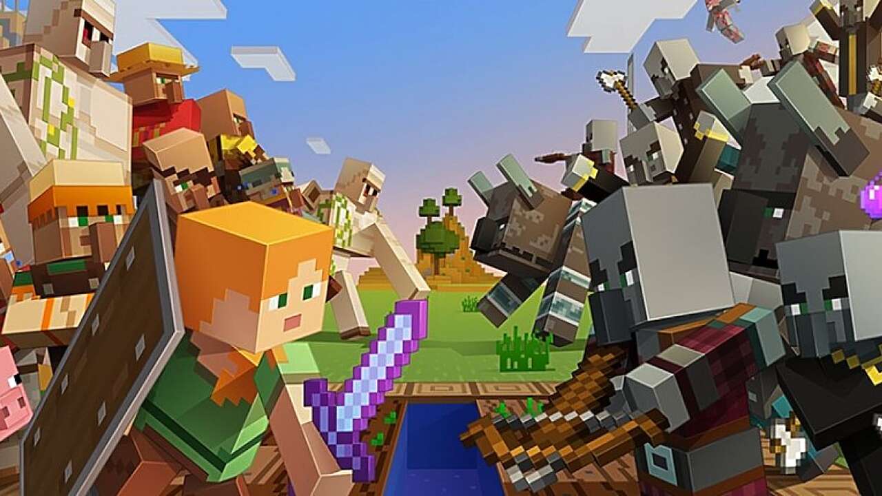 Жители в Minecraft сошли с ума — они преследуют игроков и теряют голову во  время сна