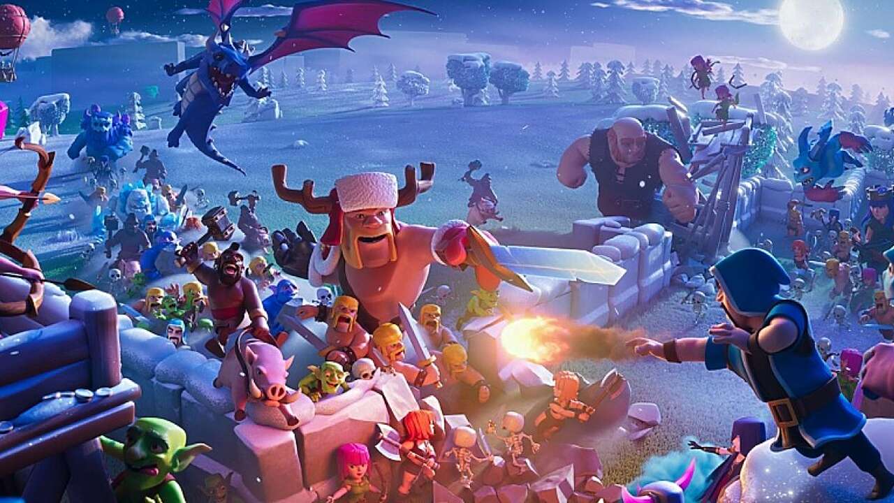 Последний обновление клеш. Clash of Clans 2020. Новый год Clash of Clans. Клэш обновление. Clash Mini обновление.