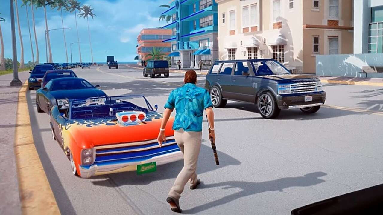 Для GTA 5 вышел фанатский ремастер GTA Vice City