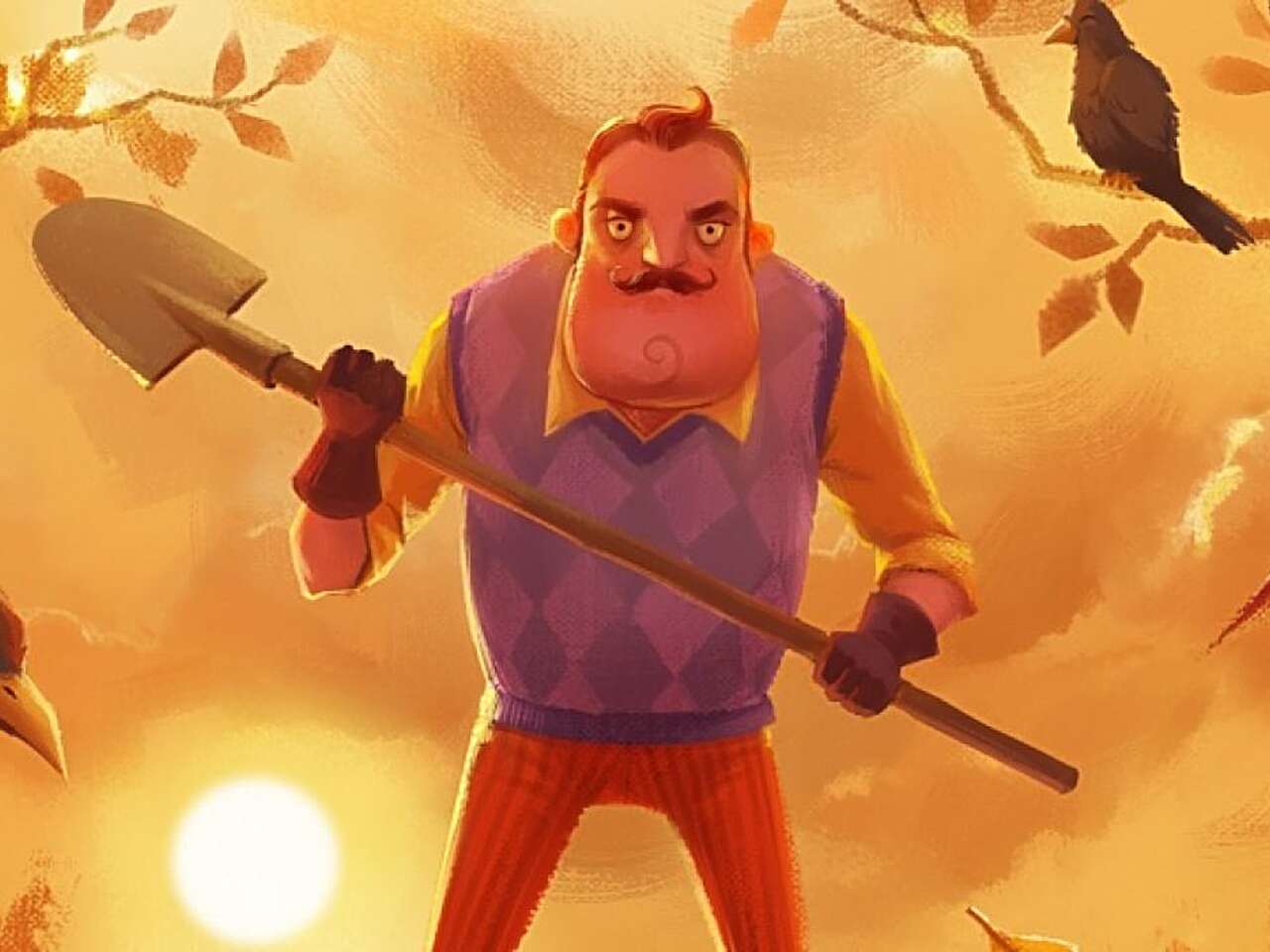 Hello neighbor get out на русском