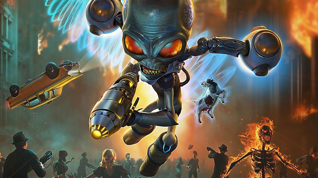 Захвати их всех! Экшен про атаку пришельцев Destroy All Humans! выйдет в  июле — трейлер