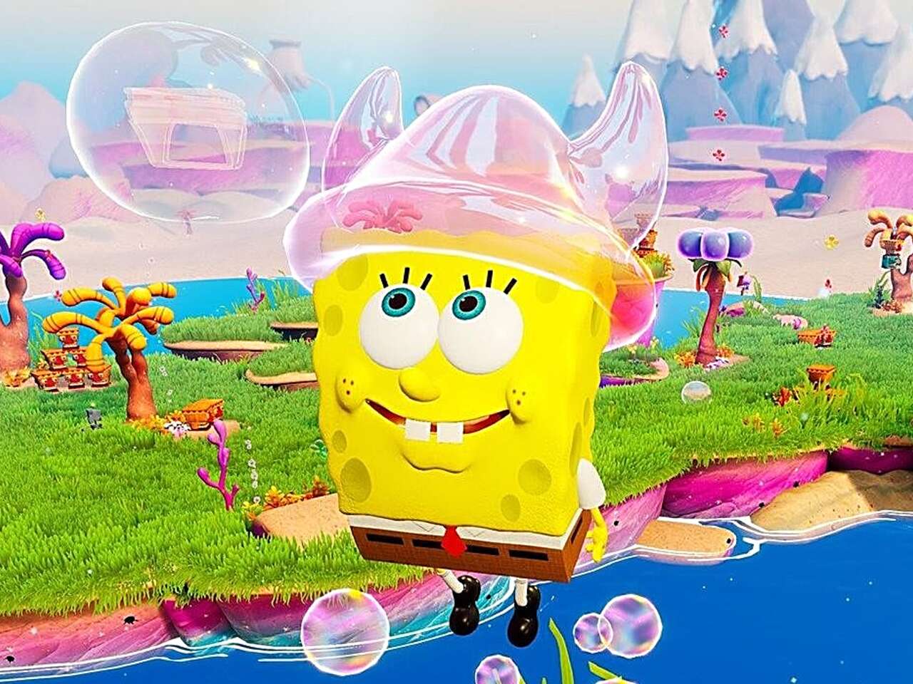 Где найти все предметы в SpongeBob SquarePants: Battle for Bikini Bottom —  Rehydrated в локации «Бикини-Боттом» (Bikini Bottom)