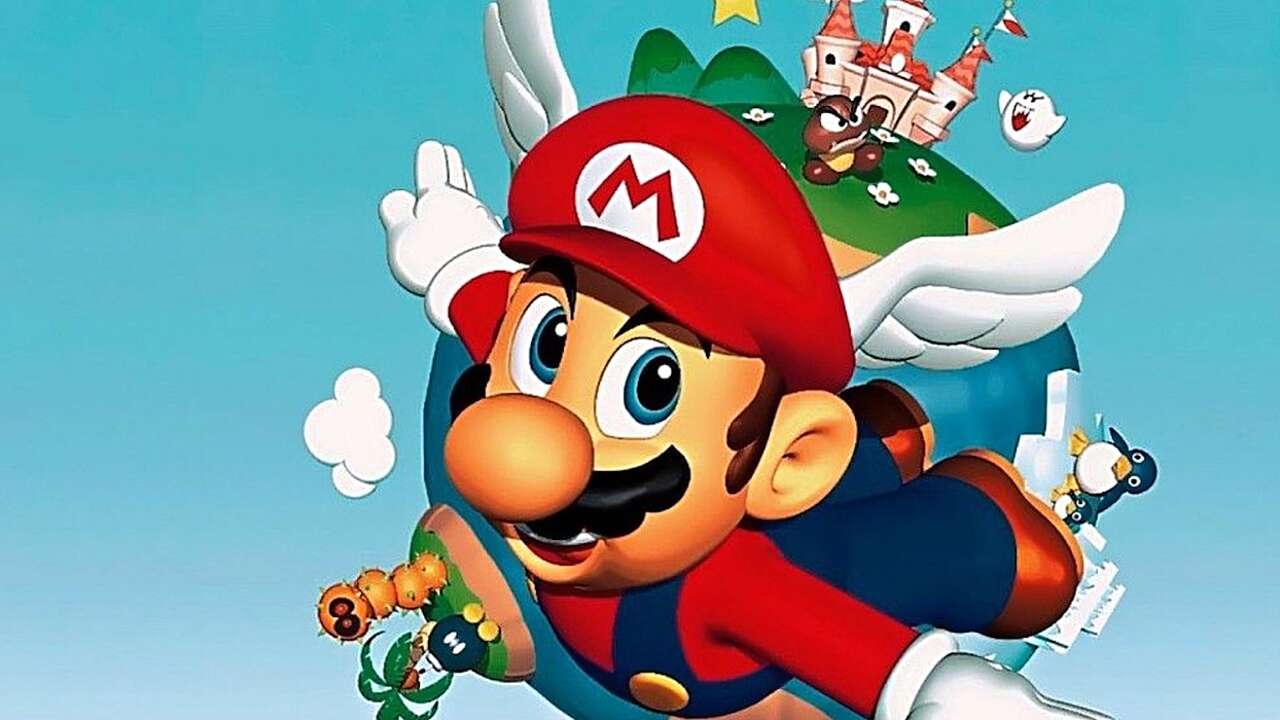 Дом марио. Super Mario 64. Super Mario 64 1996. Марио фон.