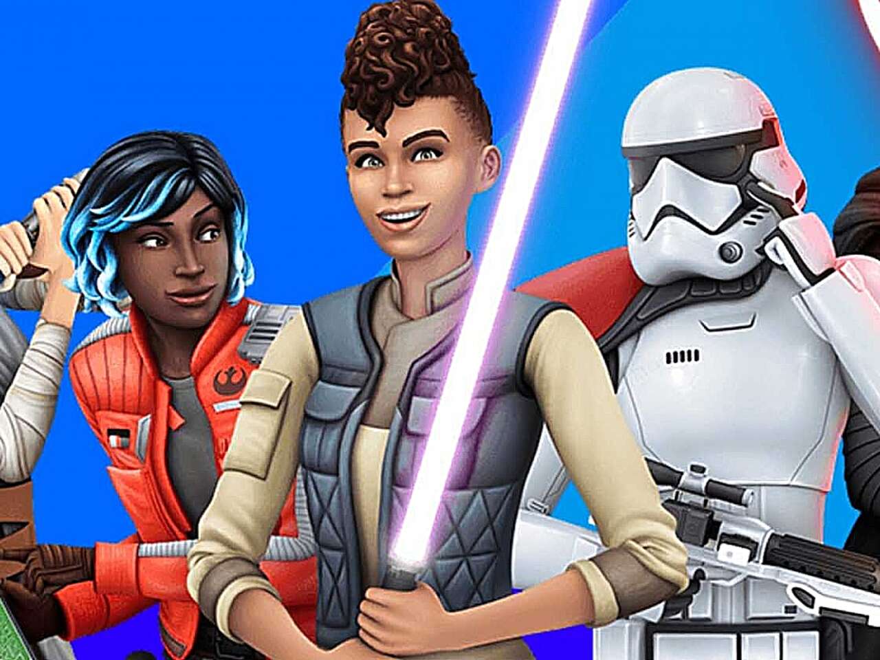 Общий гайд по The Sims 4 STAR WARS: Путешествие на Батуу. Как заработать  кредиты, где найти меч, как создать дроида, как летать на кораблях