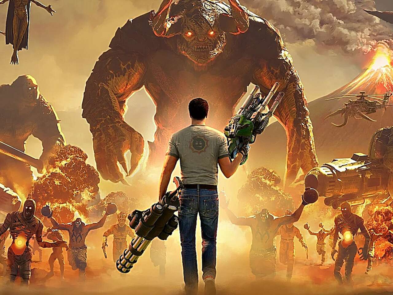 Убьём пару пришельцев»: новый трейлер Serious Sam 4 посвятили сюжету и  монстрам