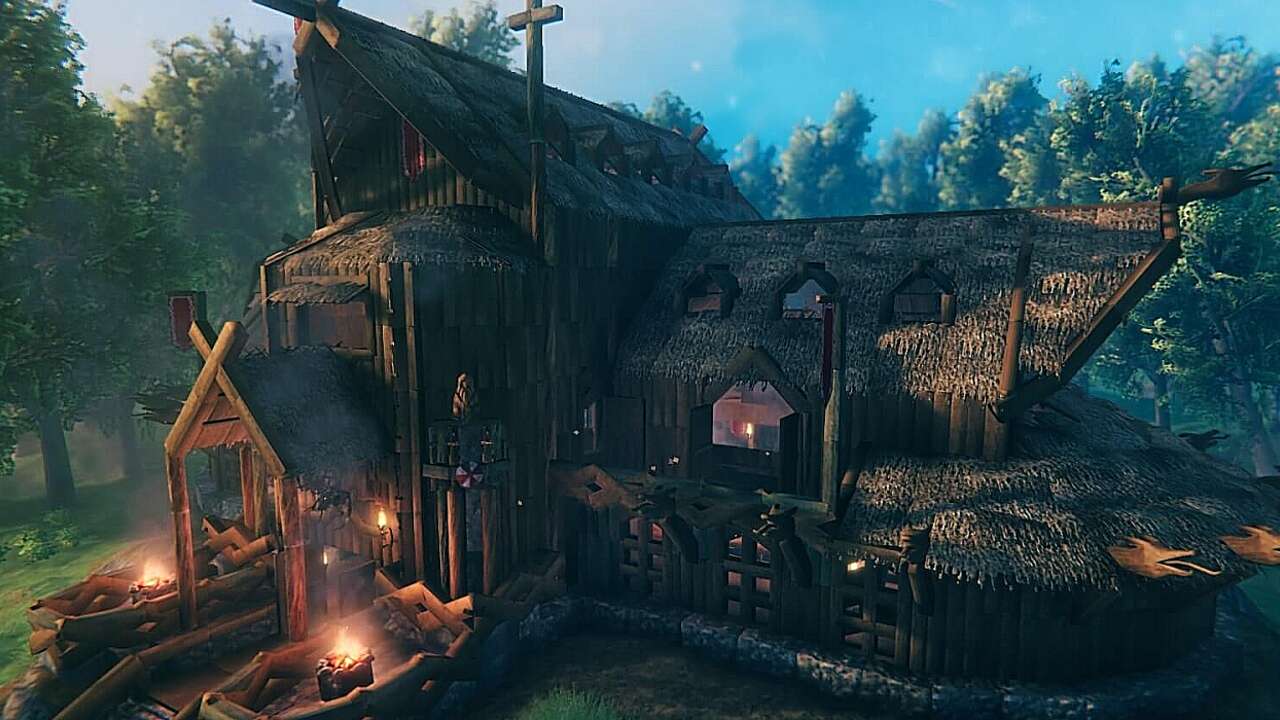 Валхейм дом для викингов