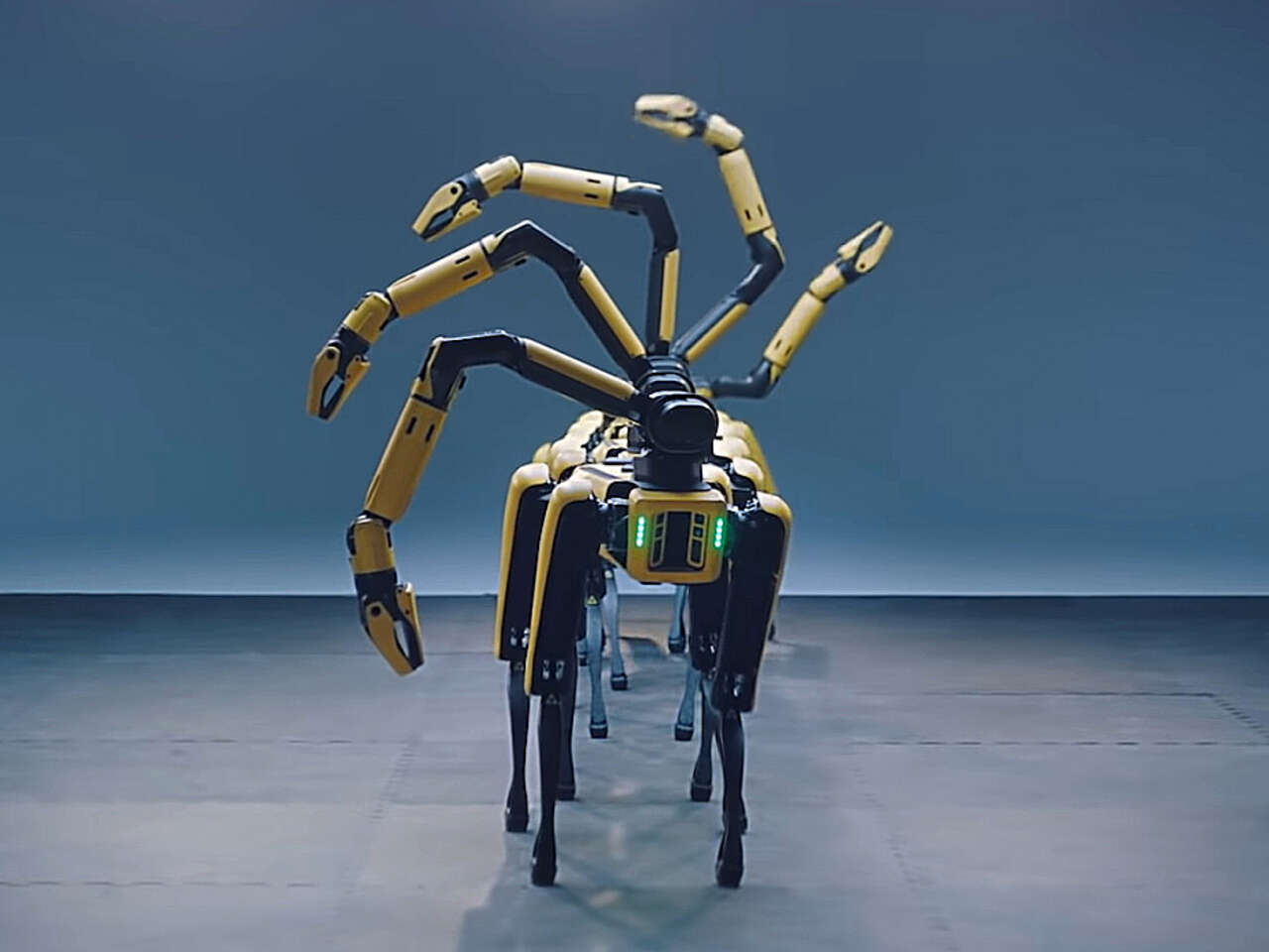 Роботы-собаки Spot от Boston Dynamics станцевали под трек BTS в честь  объединения с Hyundai (видео)