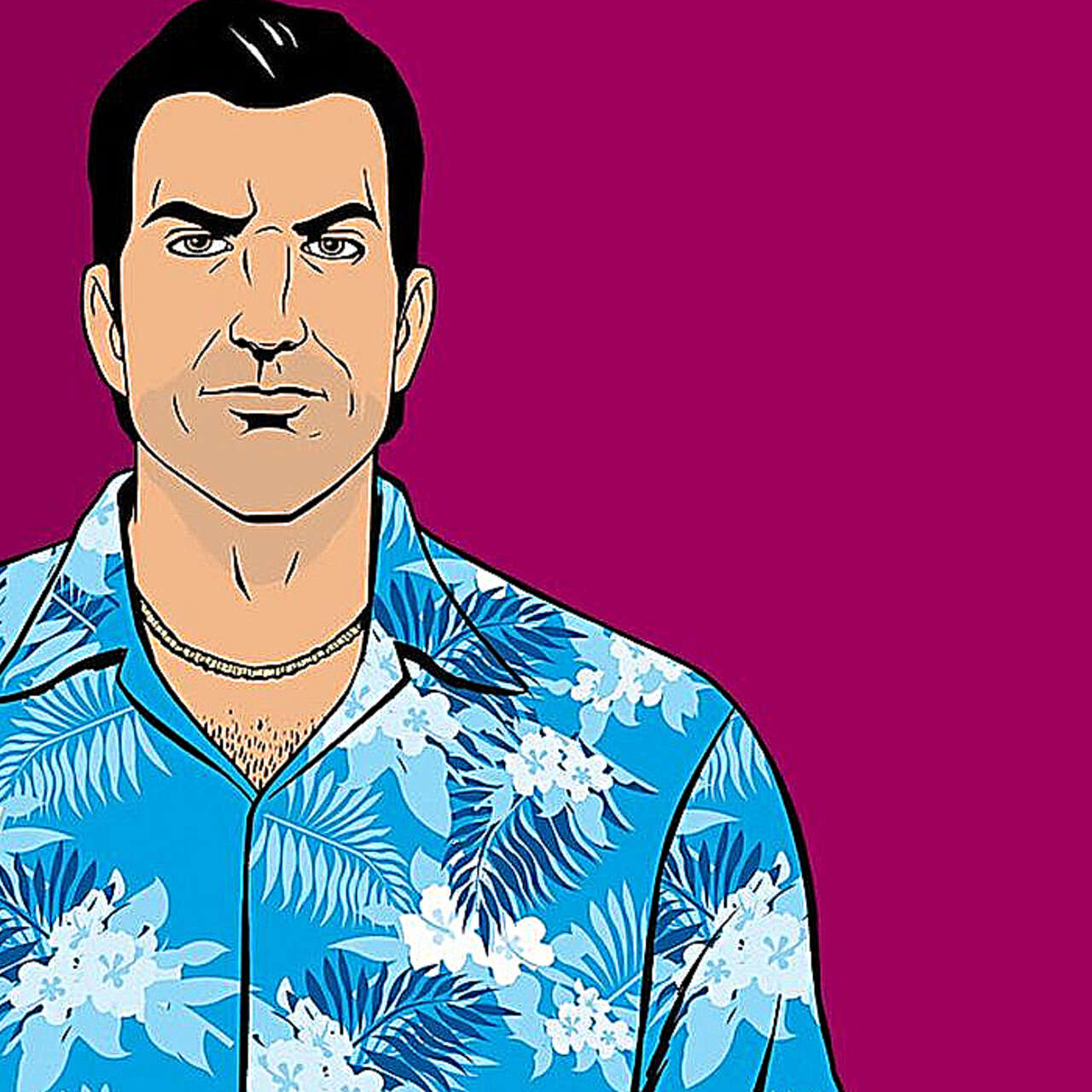 Фанат показал Томми Версетти из Vice City в стиле аниме