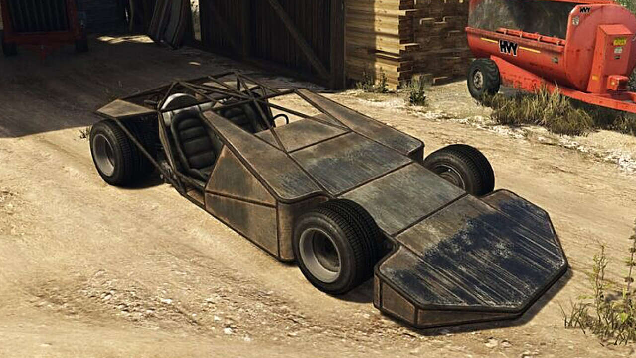 Автомобиль Ramp Buggy из GTA Online воссоздали в реальной жизни и показали  его в действии