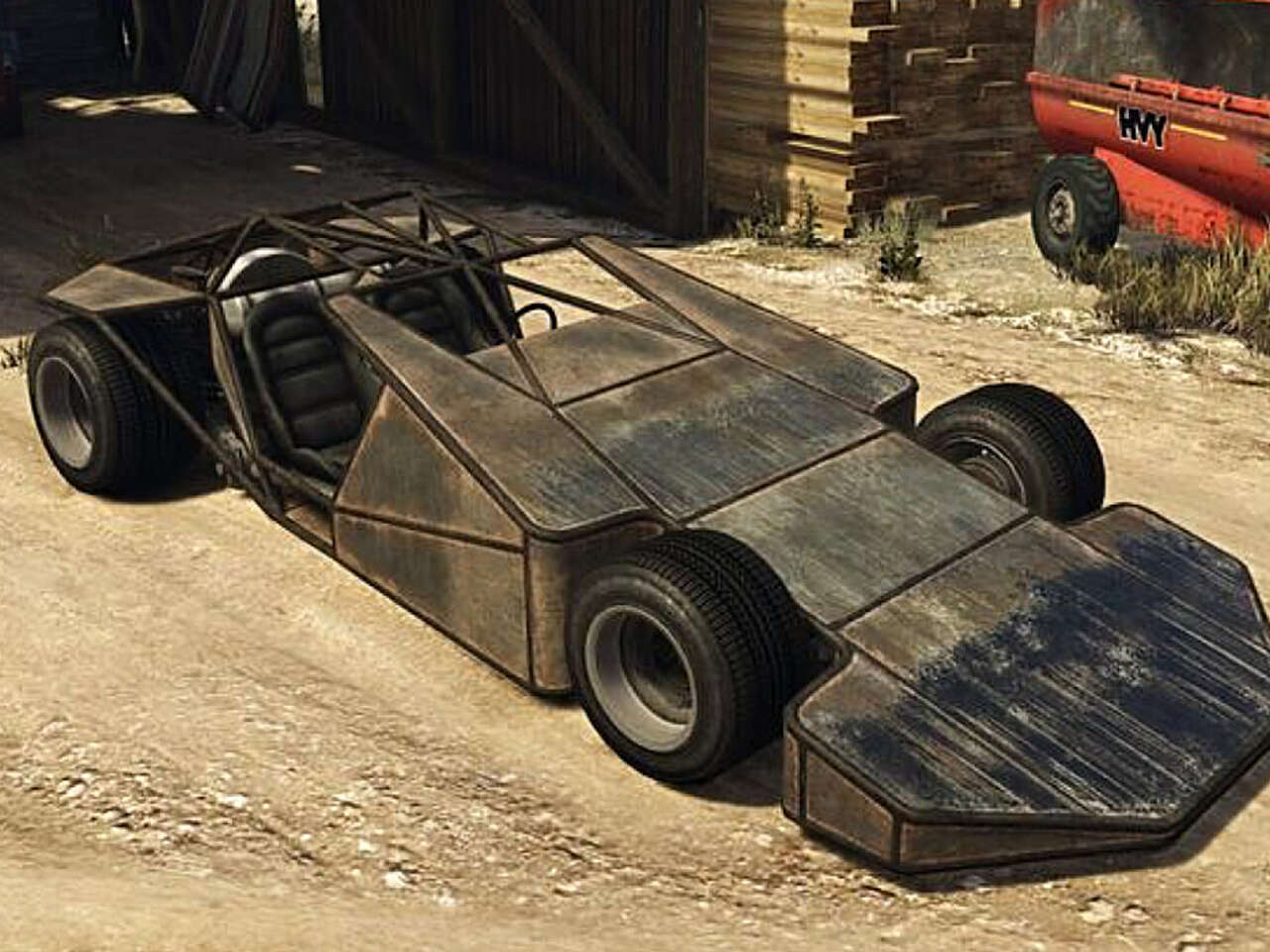 Автомобиль Ramp Buggy из GTA Online воссоздали в реальной жизни и показали  его в действии