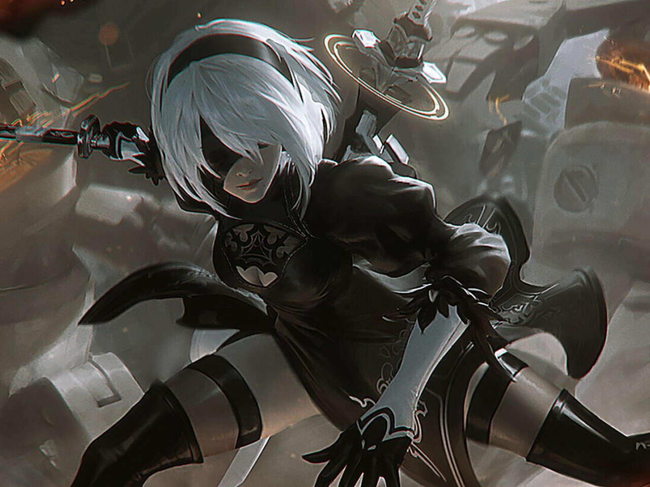 2B теперь 2D: анонсировано аниме по NieR Automata