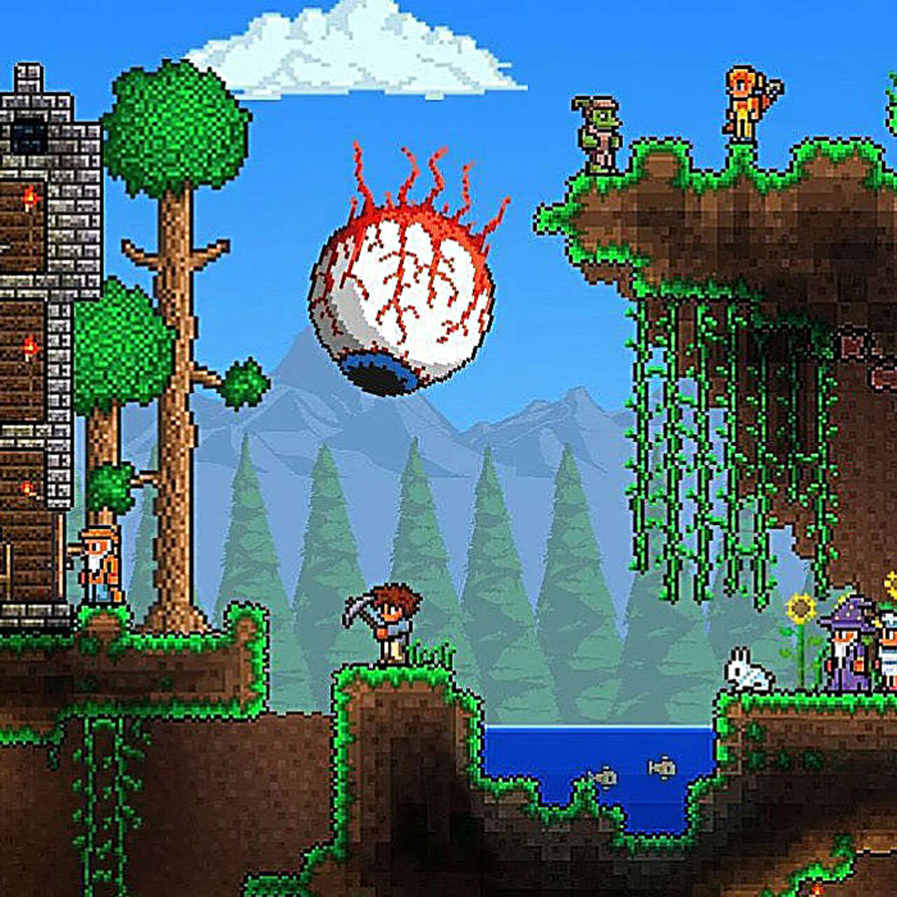 Популярную песочницу Terraria превратили в 3D-игру и показали геймплей от  3-го лица — выглядит кринжово