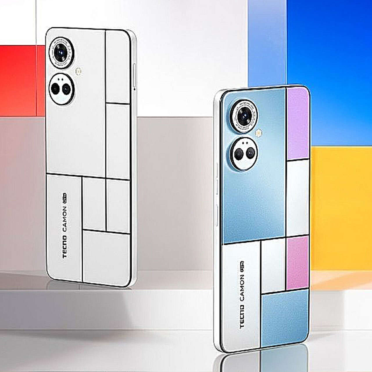 В Россию привезли смартфон TECNO CAMON 19 Pro Mondrian Edition, который  меняет цвет