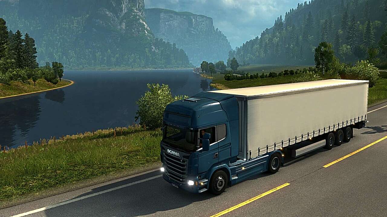 Truck driving simulator стим фото 74