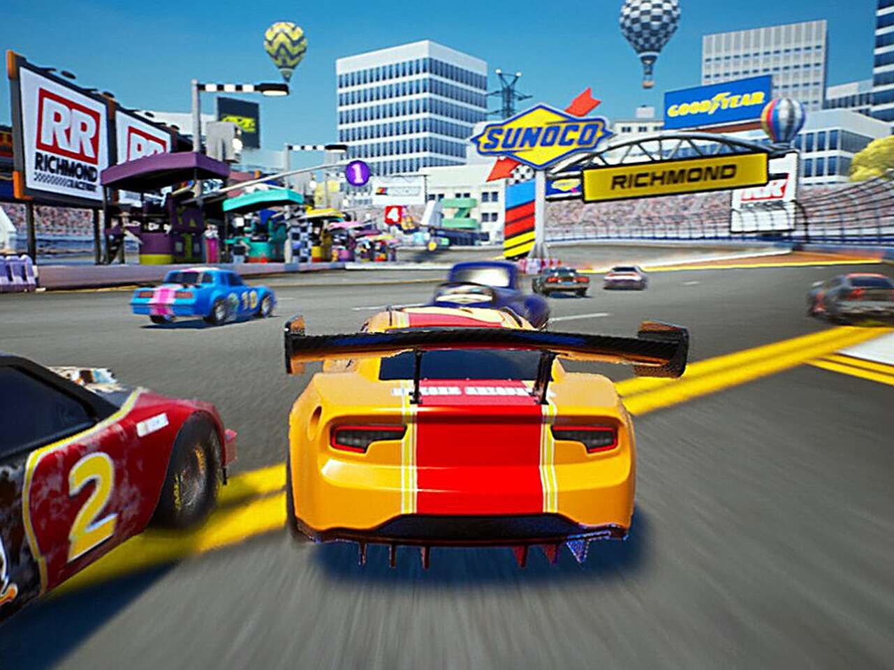 Вышла NASCAR Arcade Rush — новая гонка с широким автопарком, кастомизацией  машин и мультиплеером