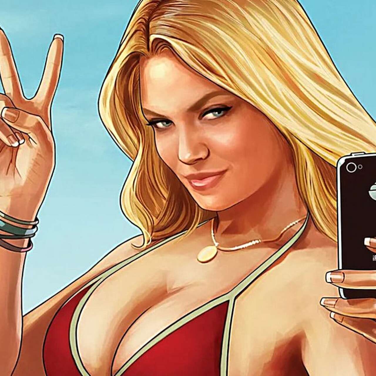 Девушка закосплеила блондинку с обложки GTA 5 и попала в топ на Reddit