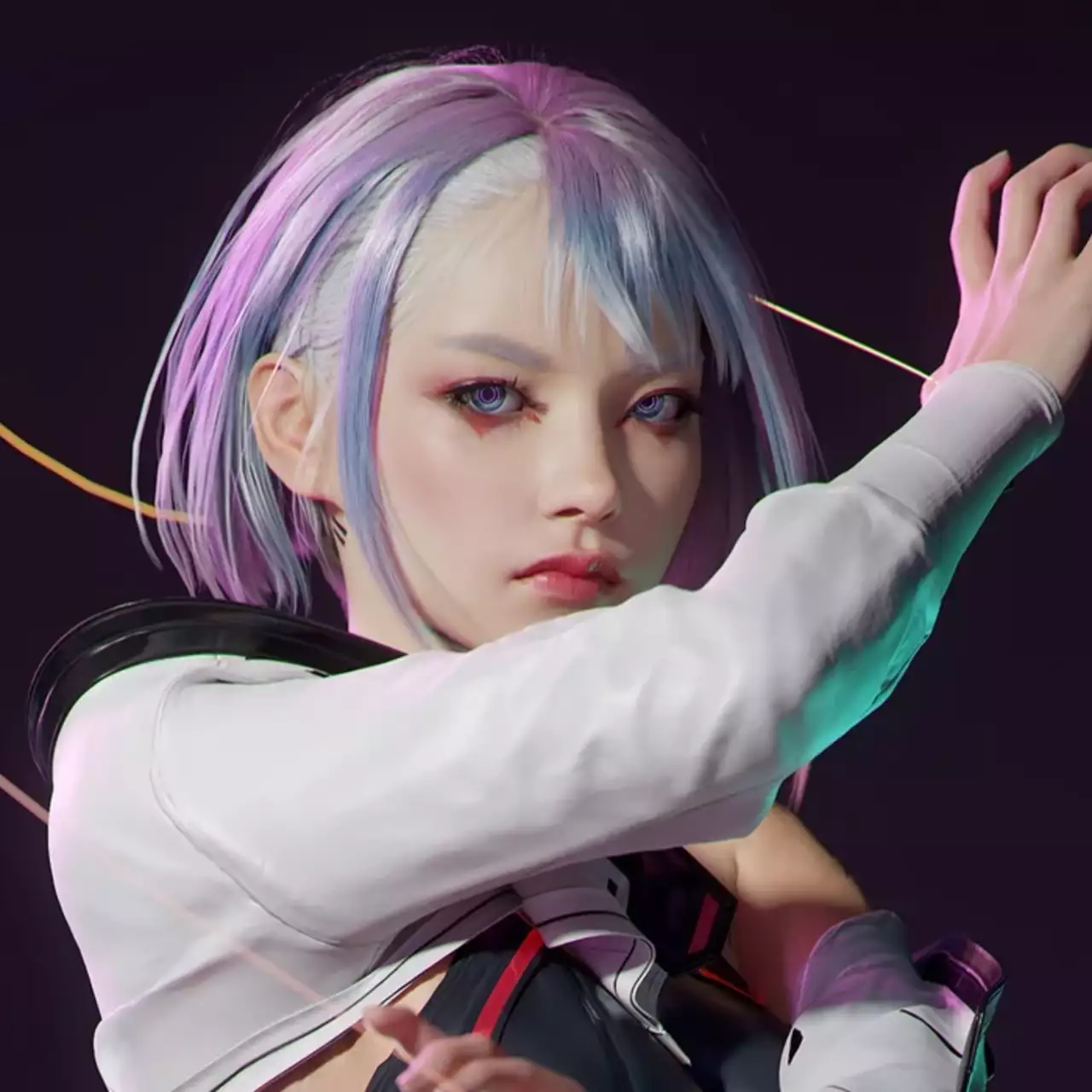 Люси из аниме Cyberpunk: Edgerunners превратили в горячую азиатку — показана сверхреалистичная 3D-модель героини Люси из аниме Cyberpunk: Edgerunners превратили в горячую азиатку — показана сверхреалистичная 3D-модель героини
