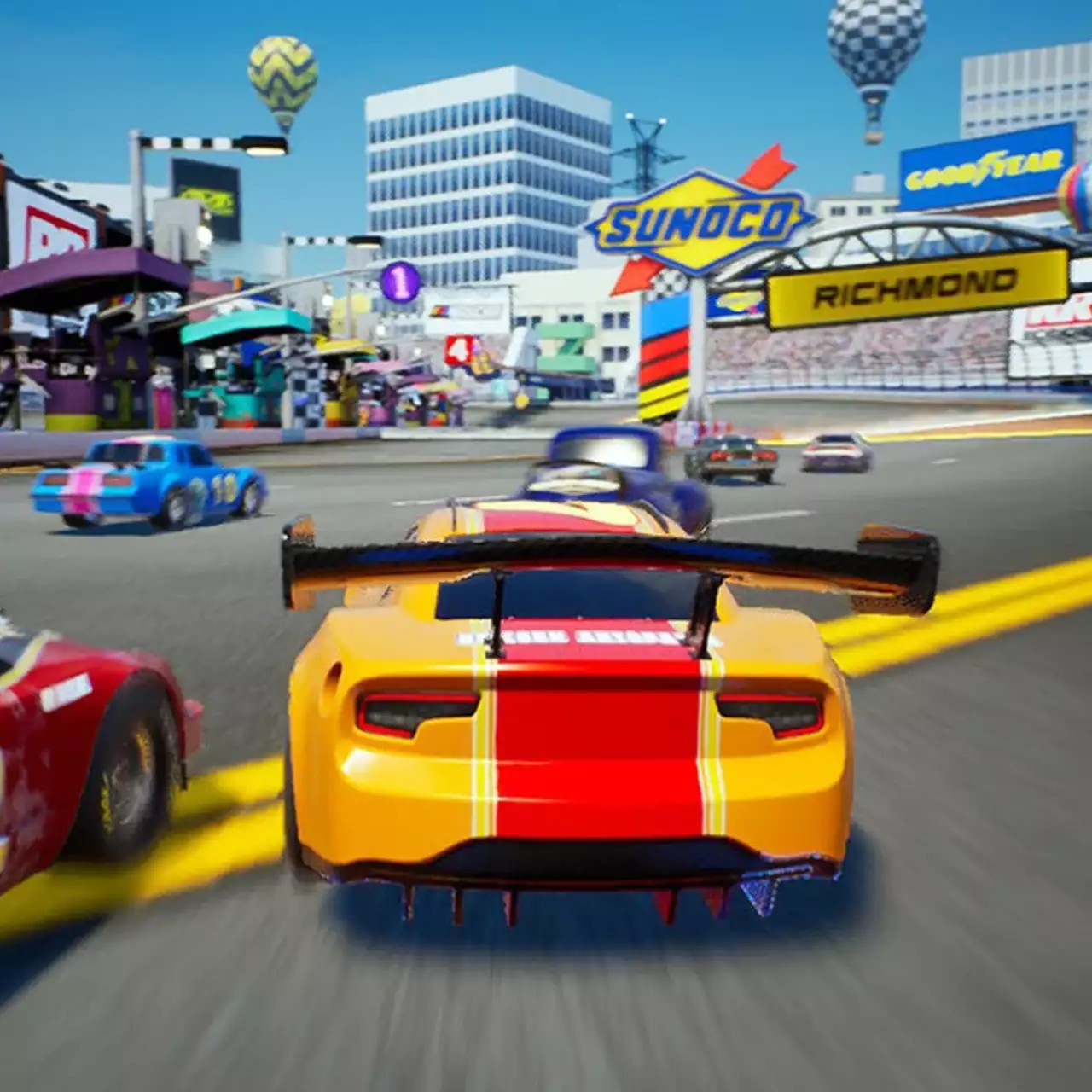 Вышла NASCAR Arcade Rush — новая гонка с широким автопарком, кастомизацией машин и мультиплеером Вышла NASCAR Arcade Rush — новая гонка с широким автопарком, кастомизацией машин и мультиплеером