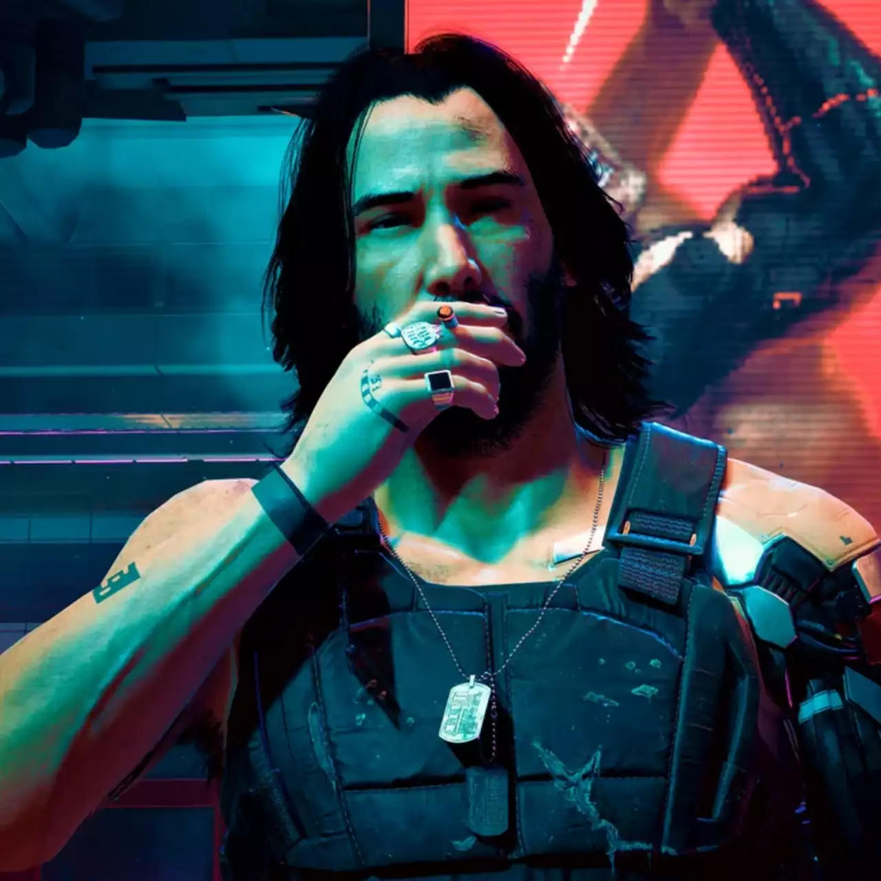 Патч 2.0 для Cyberpunk 2077 заметно улучшил внешность Джонни Сильверхенда — теперь он еще больше похож на Киану Ривза Патч 2.0 для Cyberpunk 2077 заметно улучшил внешность Джонни Сильверхенда — теперь он еще больше похож на Киану Ривза