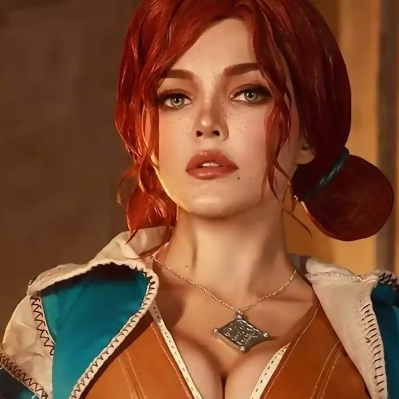 Косплеерша раздела Трисс из The Witcher 3 Косплеерша раздела Трисс из The Witcher 3