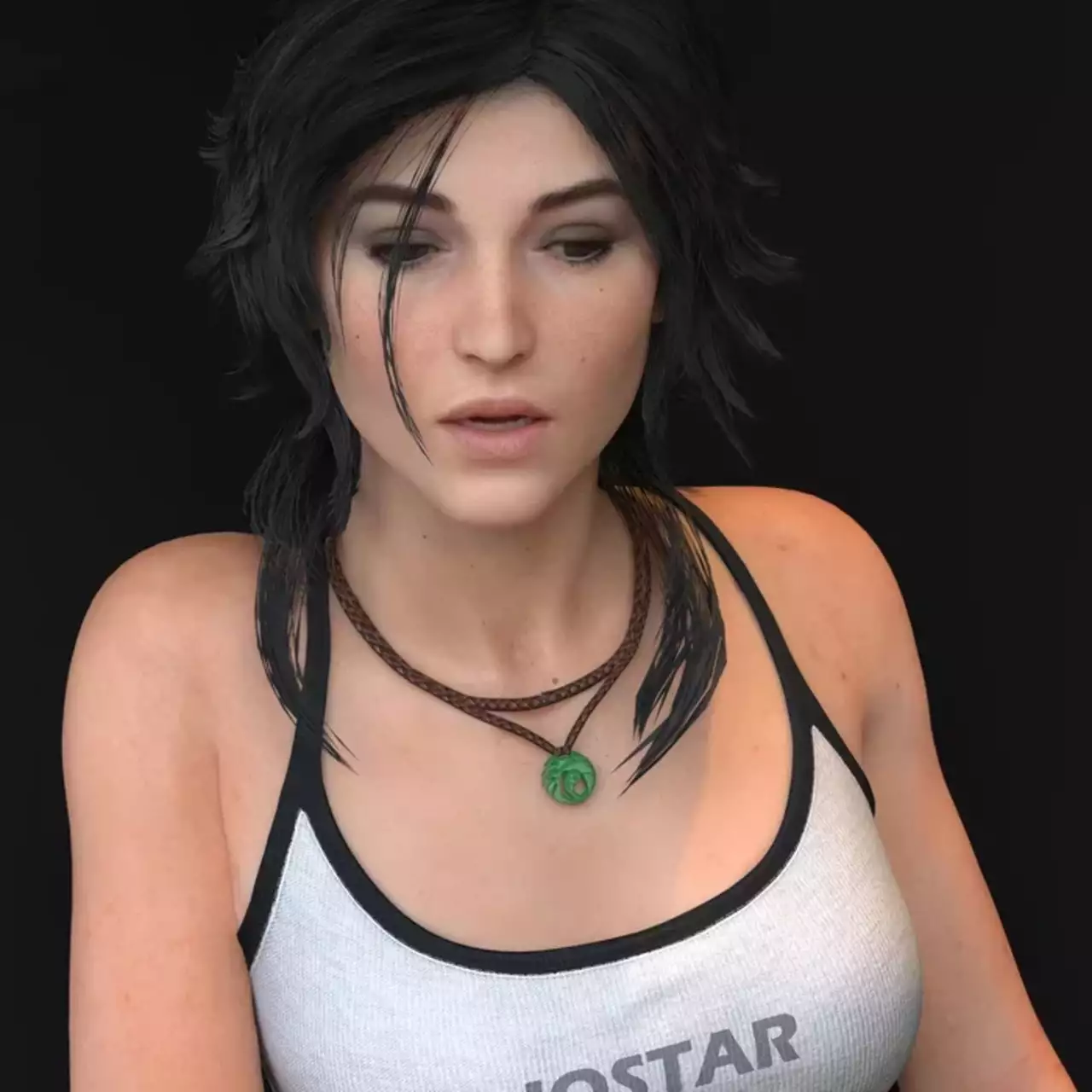 Лару Крофт из аниме по Tomb Raider показали со всех сторон