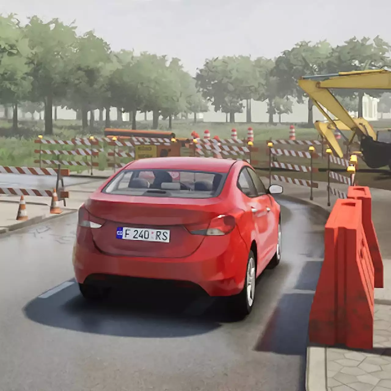 Опубликованы новые скриншоты российского автосимулятора с открытым миром и реалистичной физикой