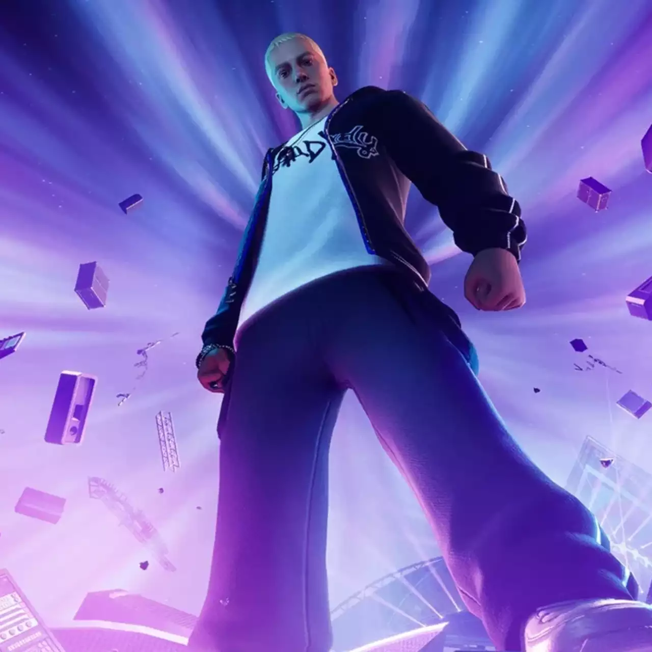 Эминем показал тизер масштабного концерта в Fortnite — видео Эминем показал тизер масштабного концерта в Fortnite — видео