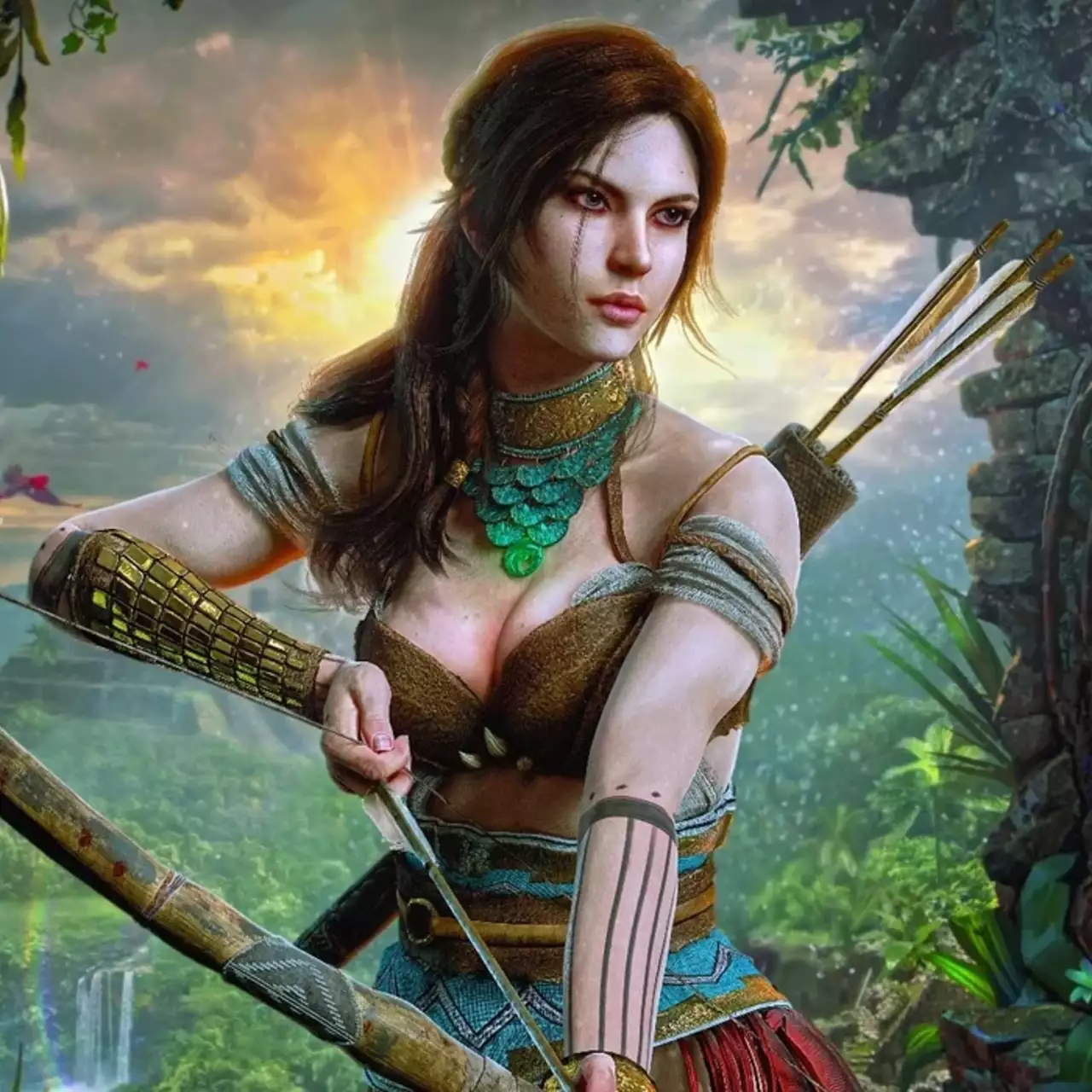 Нейросеть превратила Лару Крофт из Tomb Raider в реальную девушку. Треугольная грудь теперь как настоящая Нейросеть превратила Лару Крофт из Tomb Raider в реальную девушку. Треугольная грудь теперь как настоящая