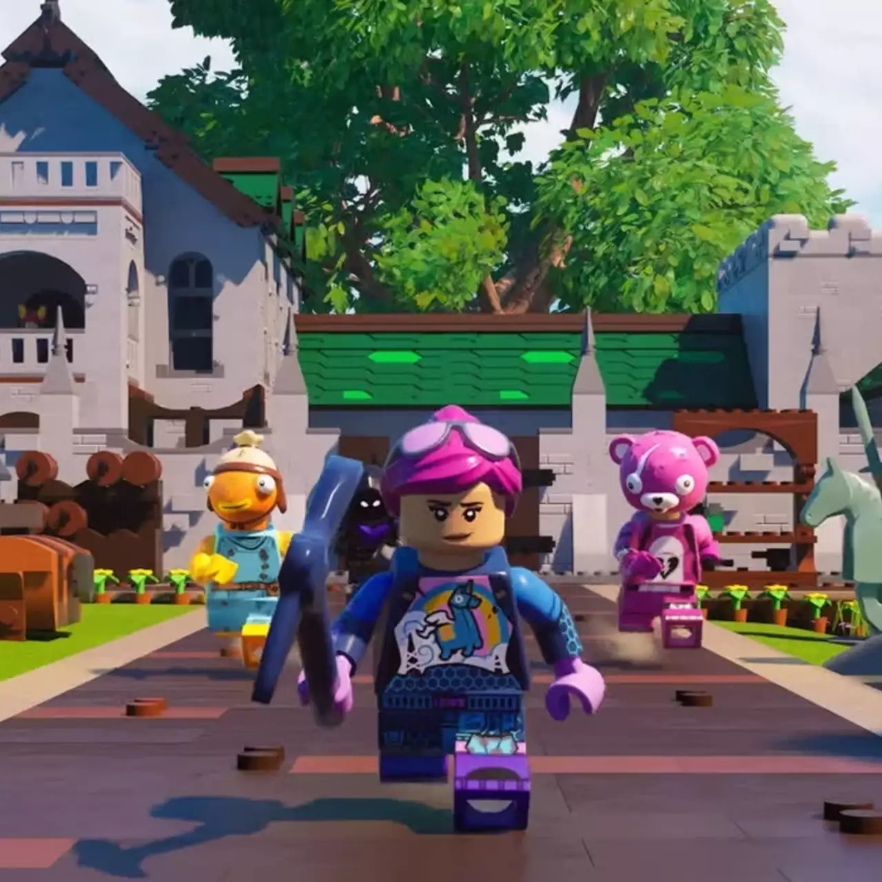 Как построить дом и основать поселение в LEGO Fortnite Как построить дом и основать поселение в LEGO Fortnite