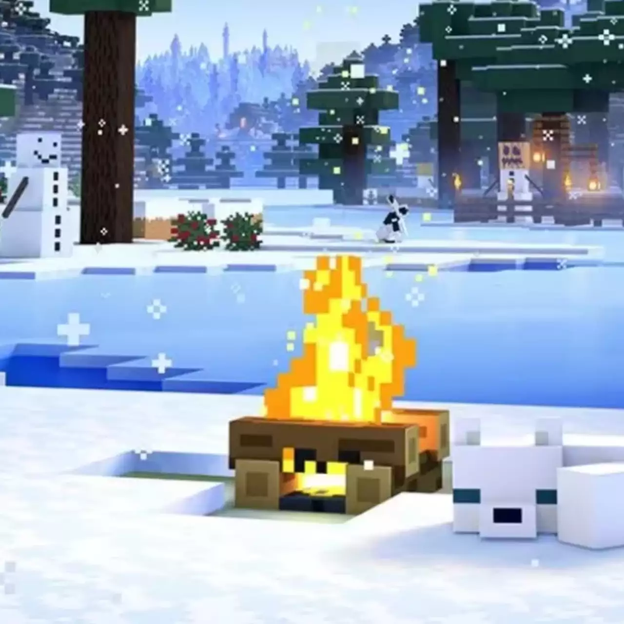 На сайте Minecraft вышли милые рассказы про снежную лисичку На сайте Minecraft вышли милые рассказы про снежную лисичку