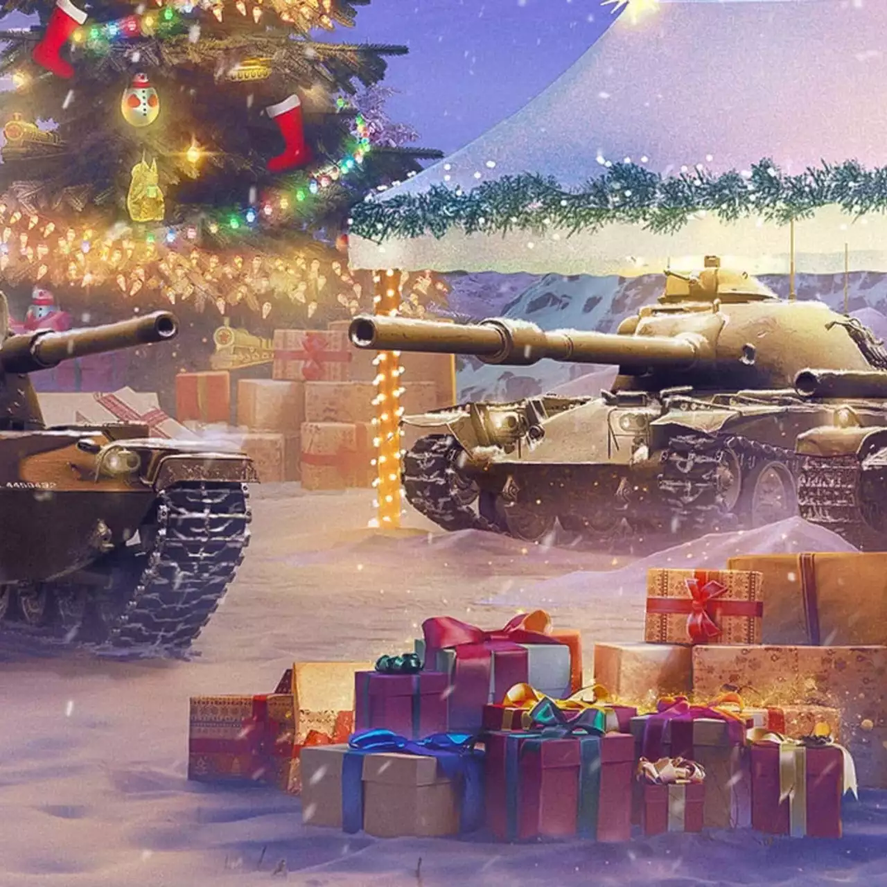 В Tanks Blitz началась серия новогодних событий