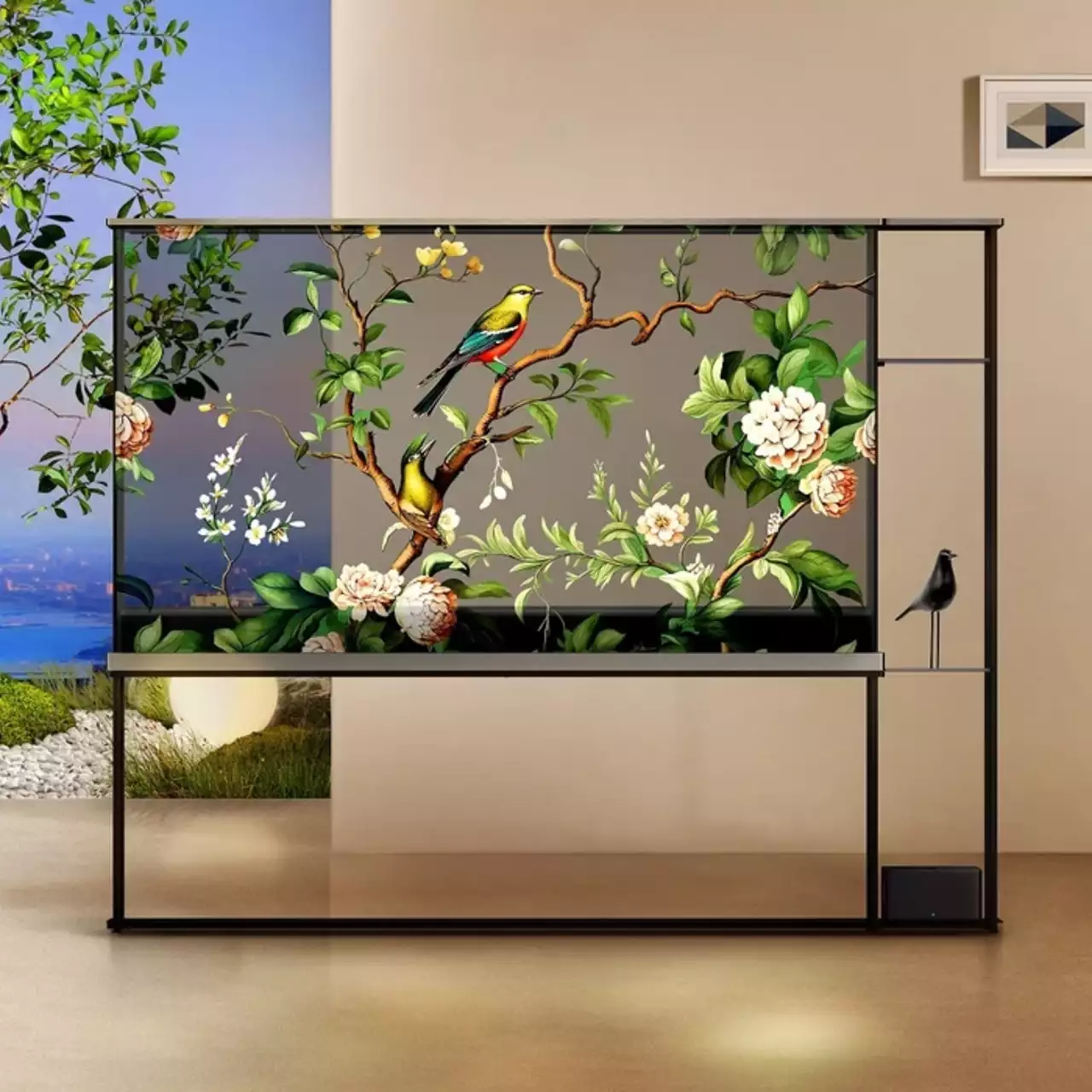 LG показала первый в мире прозрачный и беспроводной OLED-телевизор LG показала первый в мире прозрачный и беспроводной OLED-телевизор