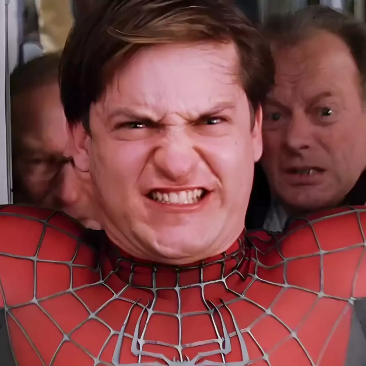 Игрок в Marvel's Spider-Man 2 попробовал повторить ту самую сцену из «Человека-паука 2», где Тоби Магуайр остановил поезд Игрок в Marvel's Spider-Man 2 попробовал повторить ту самую сцену из «Человека-паука 2», где Тоби Магуайр остановил поезд