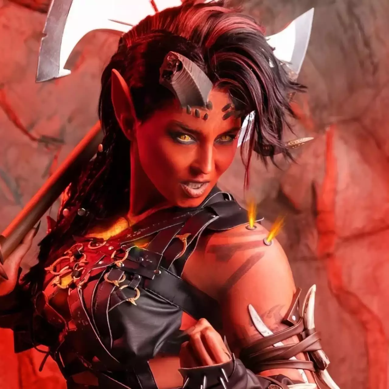 Карлах и Шэдоухарт из Baldur's Gate 3 готовятся к бою, пока красотки из Вайс-Сити пачкаются в грязи. Большая подборка свежего косплея на VGTimes Карлах и Шэдоухарт из Baldur's Gate 3 готовятся к бою, пока красотки из Вайс-Сити пачкаются в грязи. Большая подборка свежего косплея на VGTimes