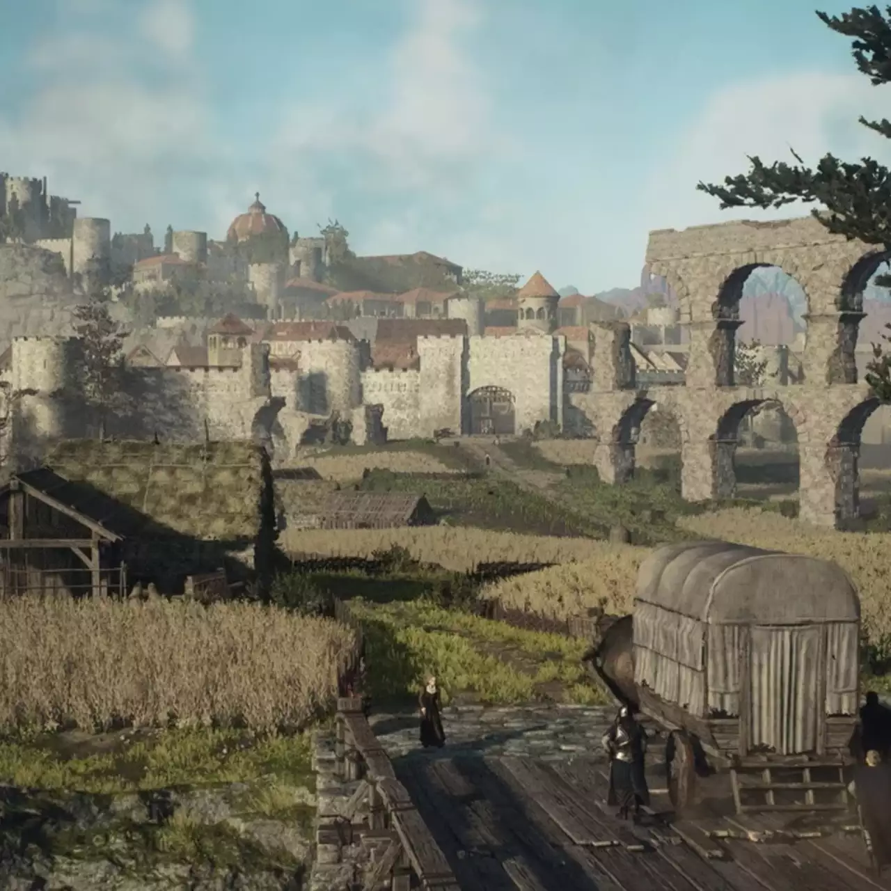В Dragon's Dogma 2 будет очень масштабный открытый мир — в сети появилось видео участка карты В Dragon's Dogma 2 будет очень масштабный открытый мир — в сети появилось видео участка карты